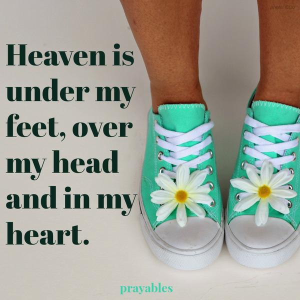 heaven is under my feet 