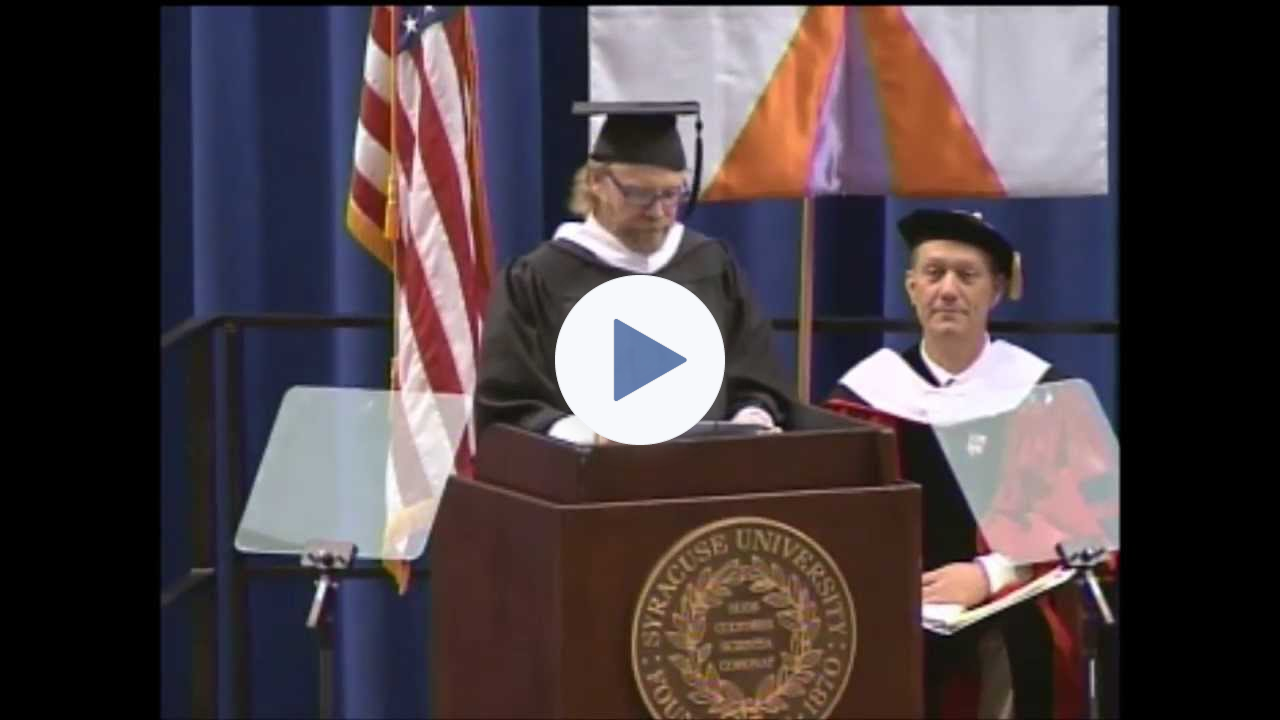 George Saunders Convocation Speech 2013