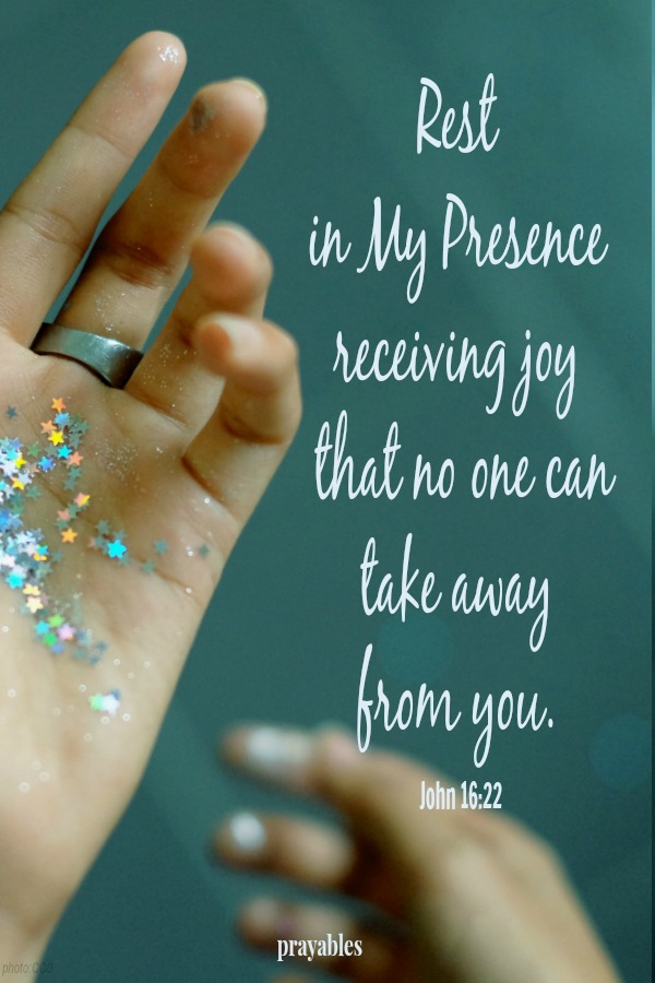 Rest in My Presence