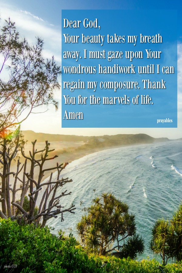 Dear God, I am of Your essence.