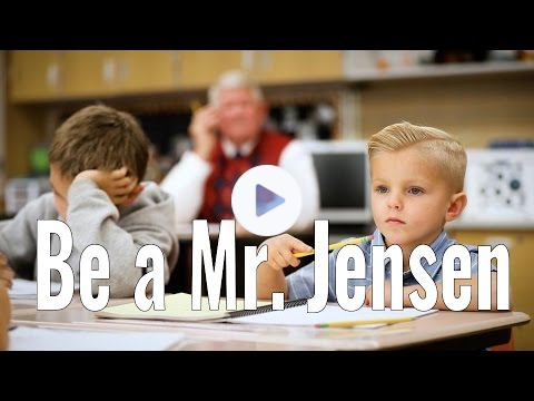 Inspirational Video- Be a Mr. Jensen- MUST WATCH!!