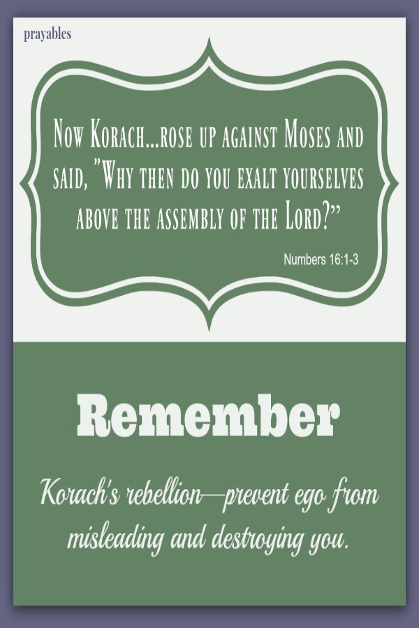 prevent ego from misleading and destroying you.