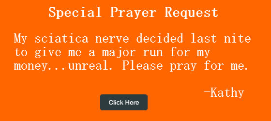 Prayer Request