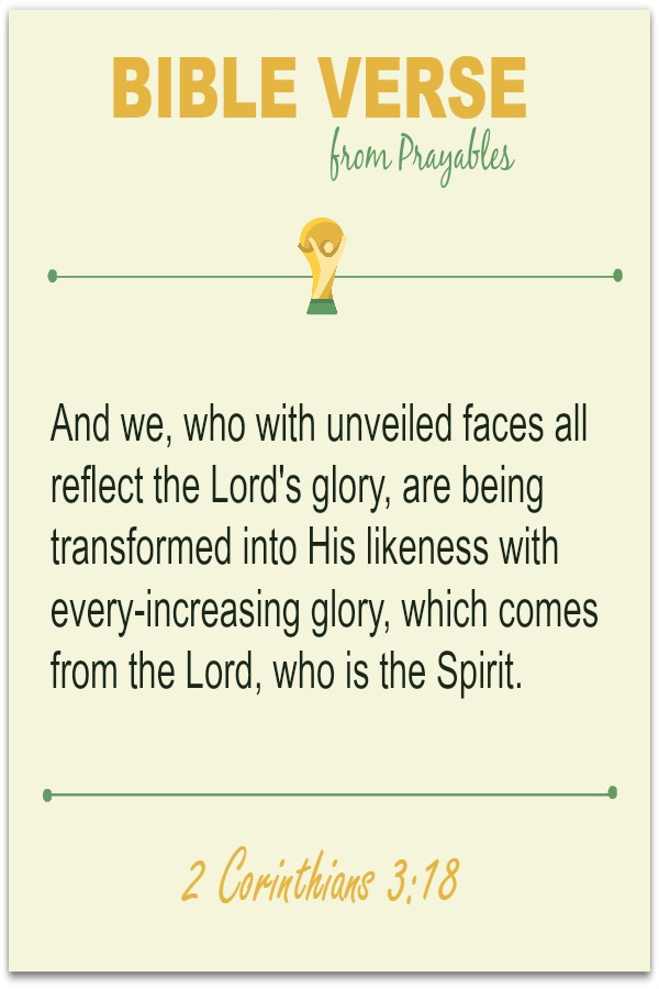 reflect the Lord's glory