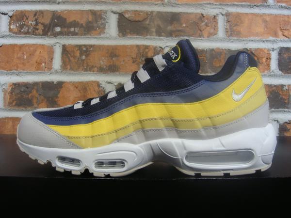B FLYGET FRESHgot SOLE? Nike Air Max 95 Essential White Lemon Wash Tour Yellow