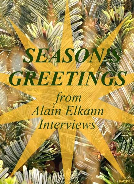 Alain Elkann Interviews Season's Greetings
