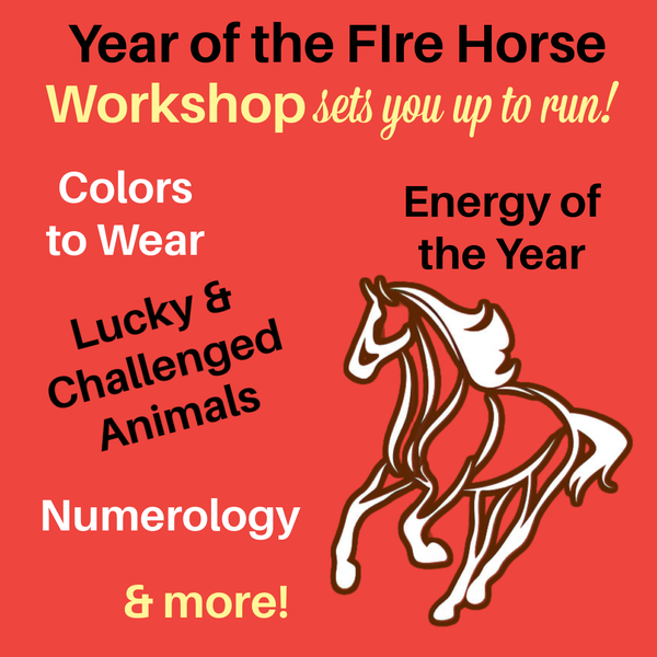 JOIN ME for the Year of the Fire Horse workshop and set yourself up for success in 2026!