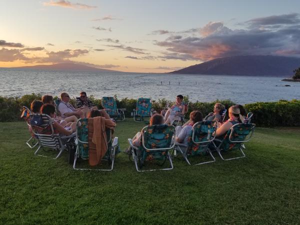 Meet like minded friends at the Maui Celestial Retreat