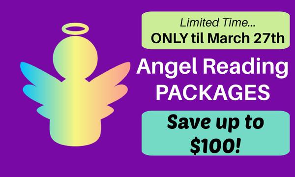 Angel Reading Packages - Order yours now through March 27th