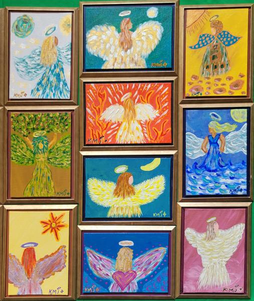 Angel attunement paintings are powerful! 