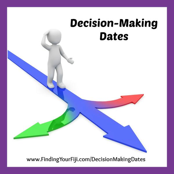 Use Decision Dates to help you navigate life with more ease & create success! 