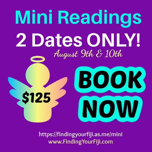 25 minute MINI Angel Reading for just $125!