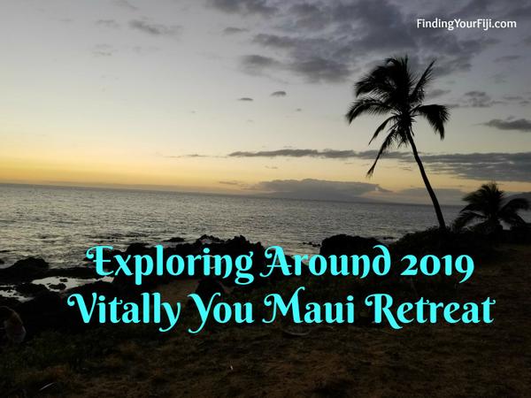 Video Exploring the area around Wailea Inn for Vitally You Maui Retreat