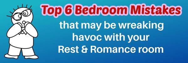 Learn all the bedroom no nos and how to remedy them in the Bedroom Bliss LIVE online workshop July 30th