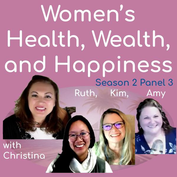 Health, Wealth and Happiness Podcast panel