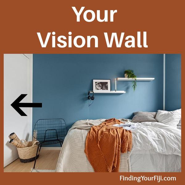 Your Vision Wall  Find out more tips about the bedroom in my upcoming class!