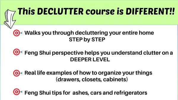 Declutter Your Home, Elevate Your Life self-paced, on demand step by step course