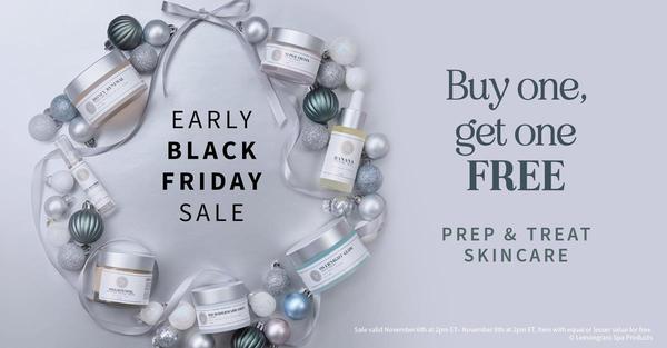 Buy 1, get 1 free on your favorite prep and treat skincare!
