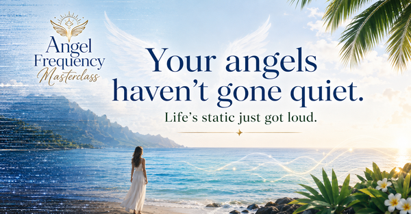 Your angels haven't gone quiet. Life's static just got loud.