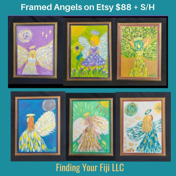 Kim Julen Etsy Shop has 25 original Angel Paintings for sale!