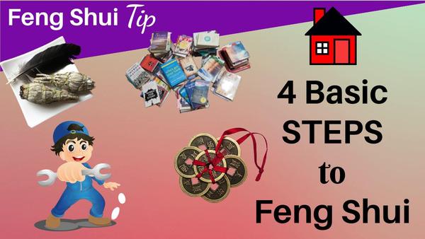 Decluttering is one of the 4 basic steps to feng shui