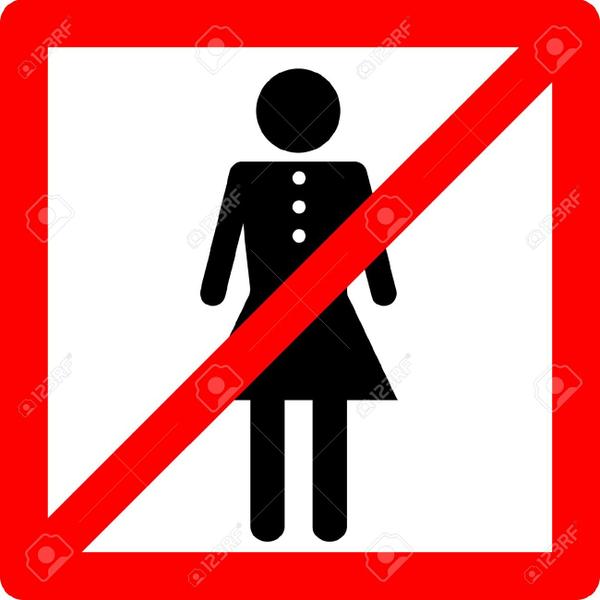 Women forbidden