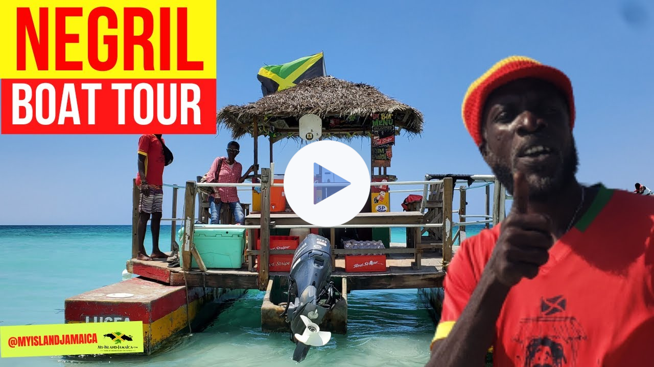 Negril's HIDDEN GEM found on this Tiki Boat! 🇯🇲