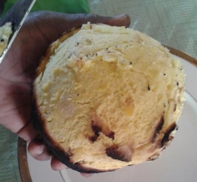 Jamaican roasted breadfruti