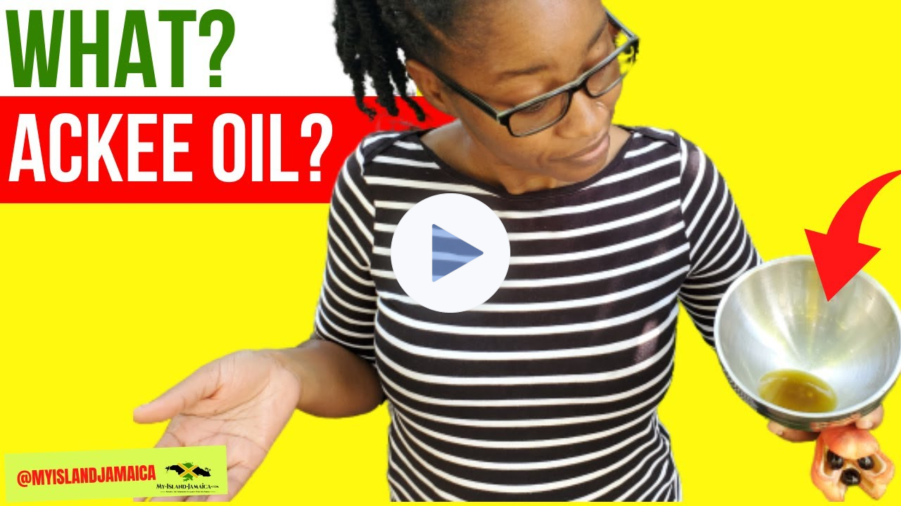 🍑How To Make ACKEE Oil - 100% Natural & Healthy! (YES ACKEE!) 🇯🇲#food #jamaican