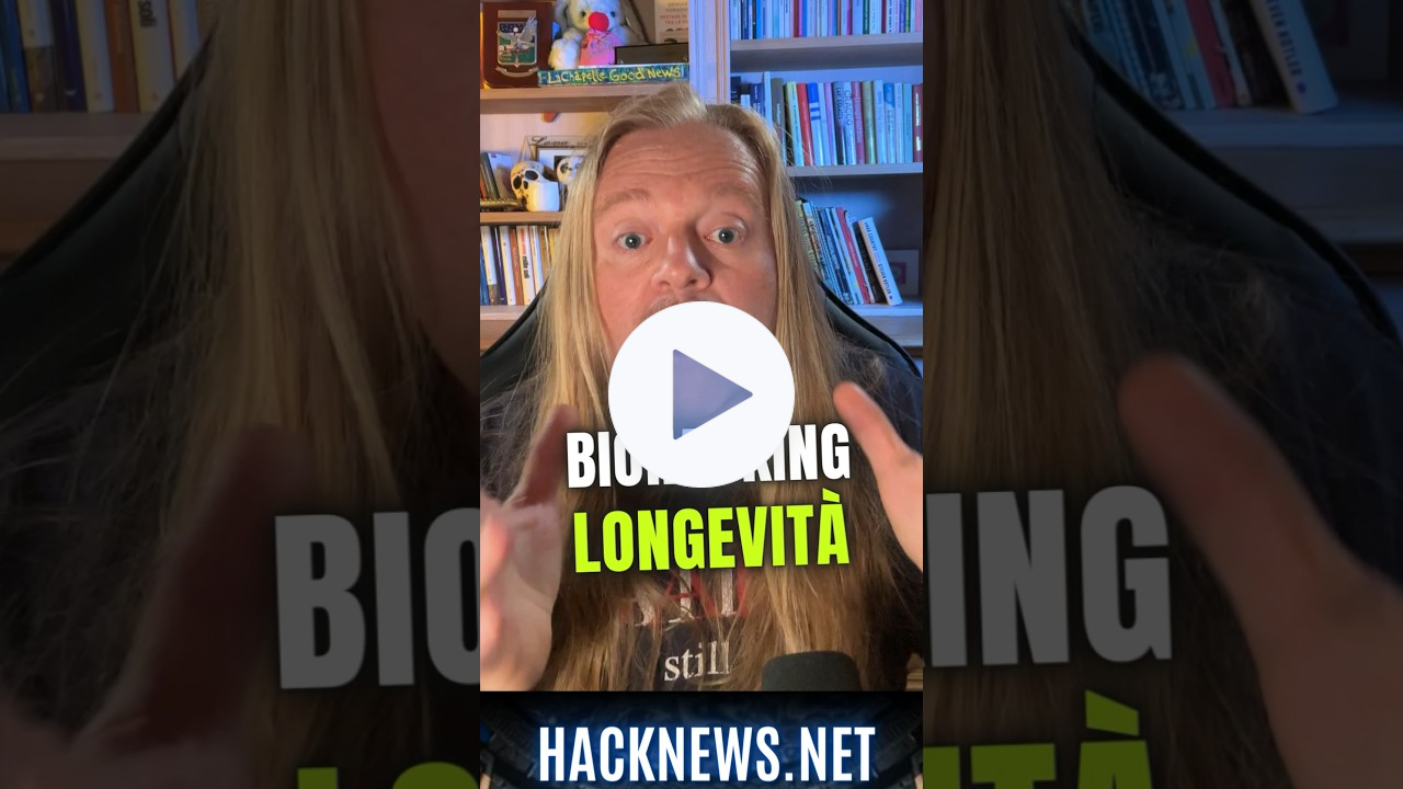 #biohacking #longevità #davidsinclair #ziohack #salute #nutrizione #invecchiamento