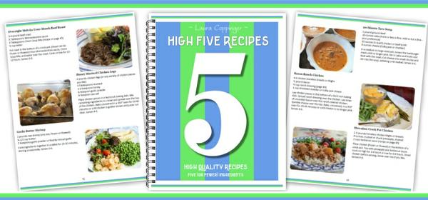 http://heavenlyhomemakers.com/high-five-recipes-111-recipes-that-use-5-or-fewer-ingredients