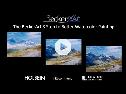 BeckerArt 3 Step to Better Watercolor Painting