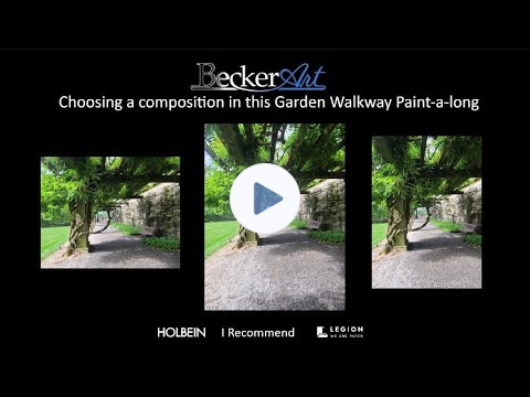 BeckerArt Learn to change the scene and do a value or thumbnail sketch Paint-a-long