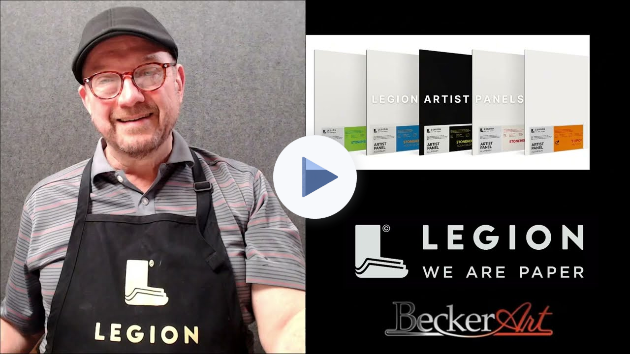 BeckerArt talks about the New Legion Paper Company Aluminum Panels