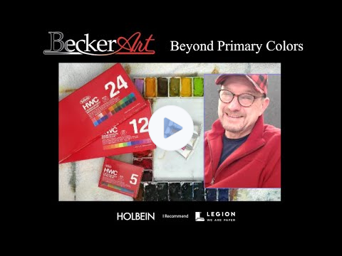 Video #4 Beyond Primary Colors, Full color week, Becker's FREE 2026 Paint-a-long Series on YouTube