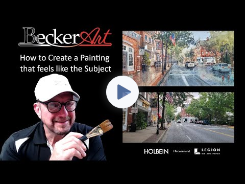How to Make Your Paintings Feel Like the Scene - From Photo or Plein Air