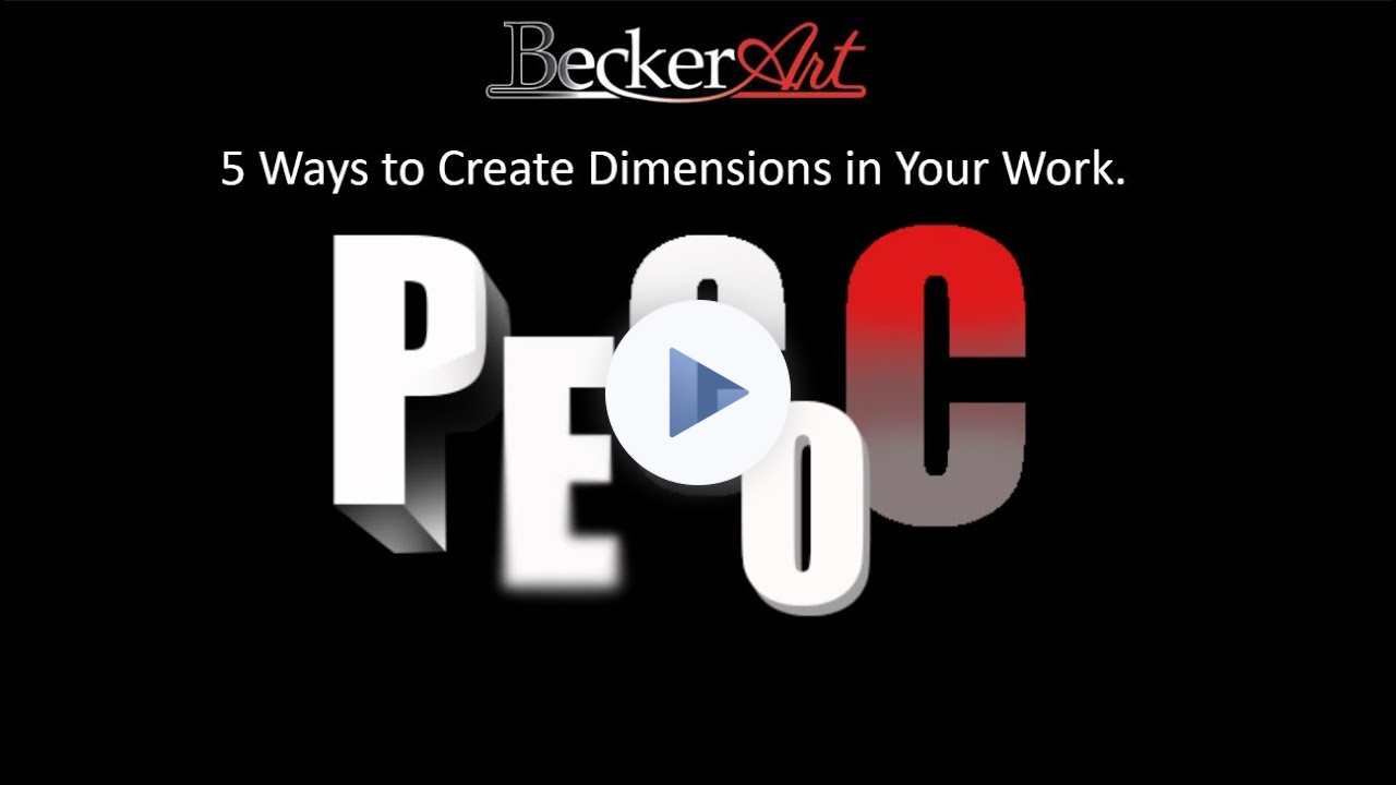 BeckerArt 5 ways of Dimension called PECOC