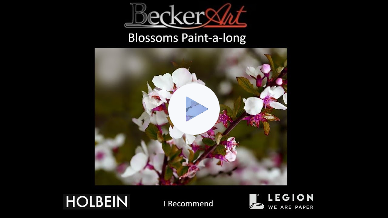 BeckerArt Blossoms Paint-a-long