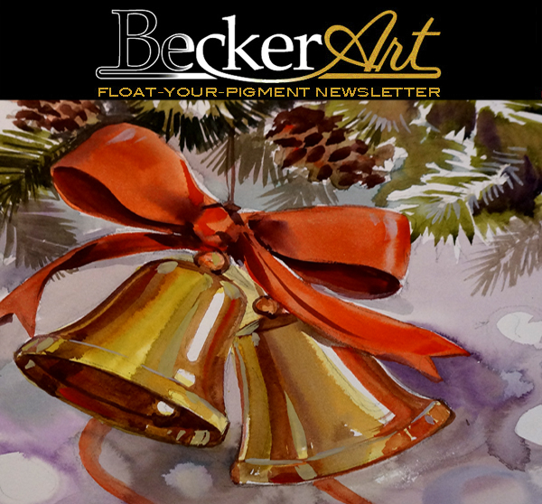 BeckerArtLLC Float-Your-Pigment Newsletter