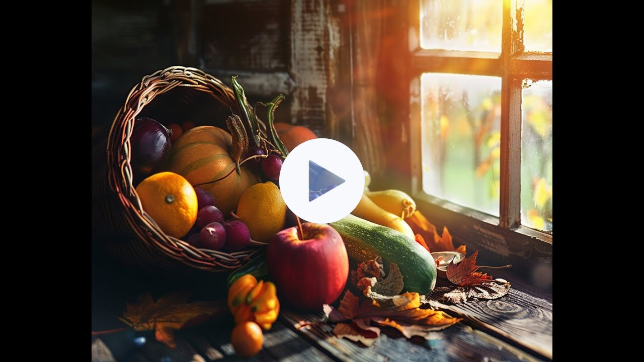 Paint-a-long with David R Becker a Thanksgiving Still Life in Watercolor & Gouache