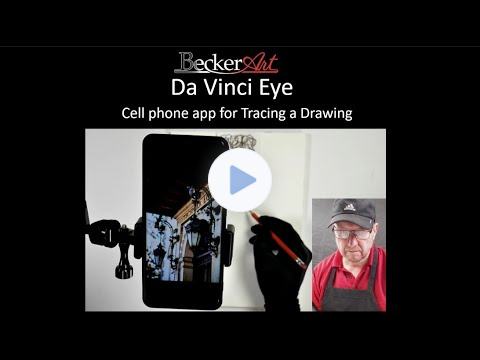 BeckerArt Da Vinci Eye App for Drawing Tracing