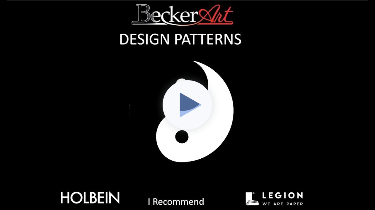 BeckerArt Patterned Design Elements using Notan