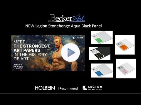 BeckerArt Unboxing the NEW Legion Paper Art Panels