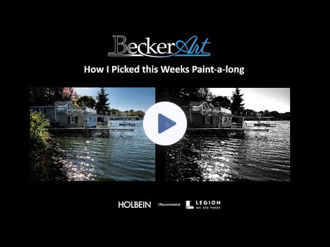 How I Picked the Subject Matter for This Week's Paint-a-long