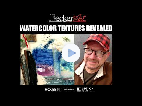 Watercolor Textures Revealed | What New Texture can You Create | Lesson 9