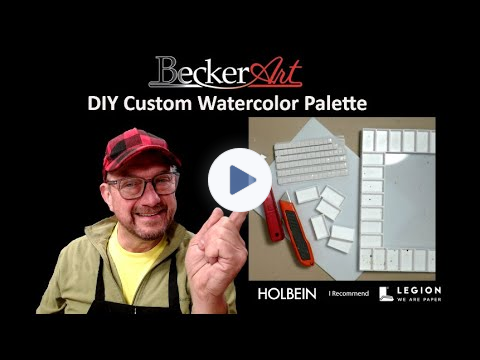DIY Custom Make your own Watercolor Palette