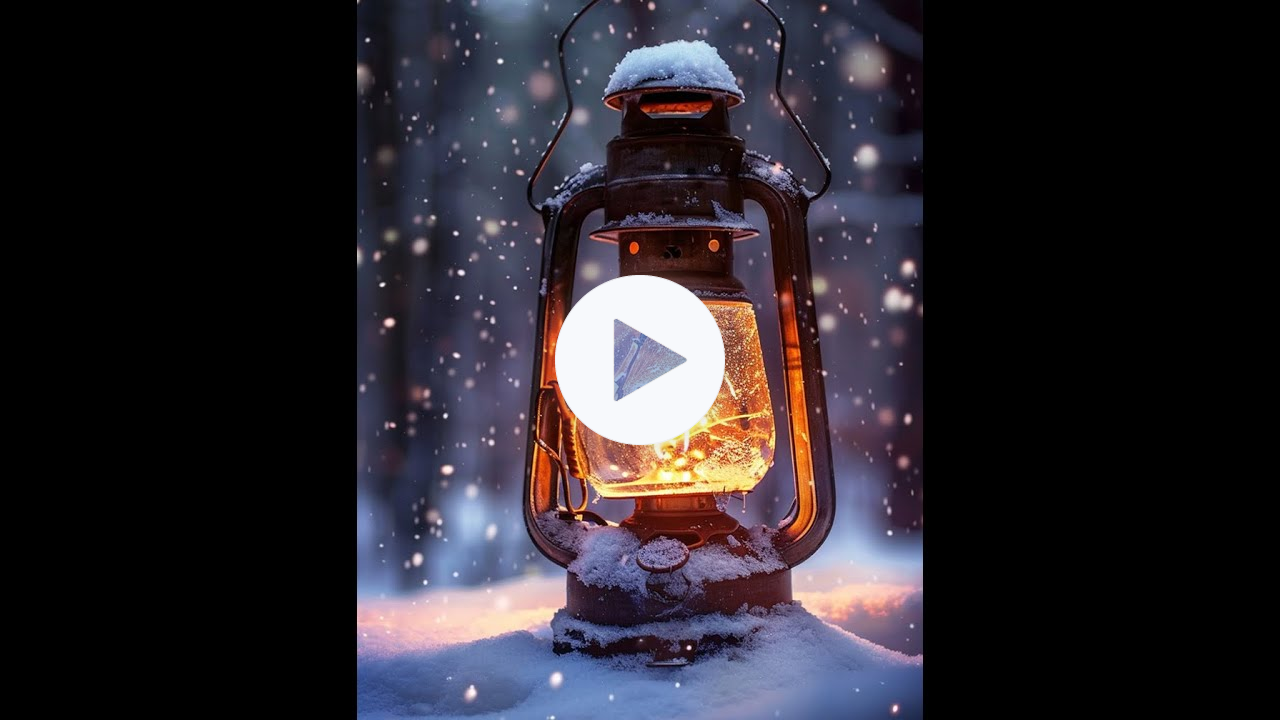 Paint-a-long with David R Becker, Snowy Lantern, in Watercolor & Gouache