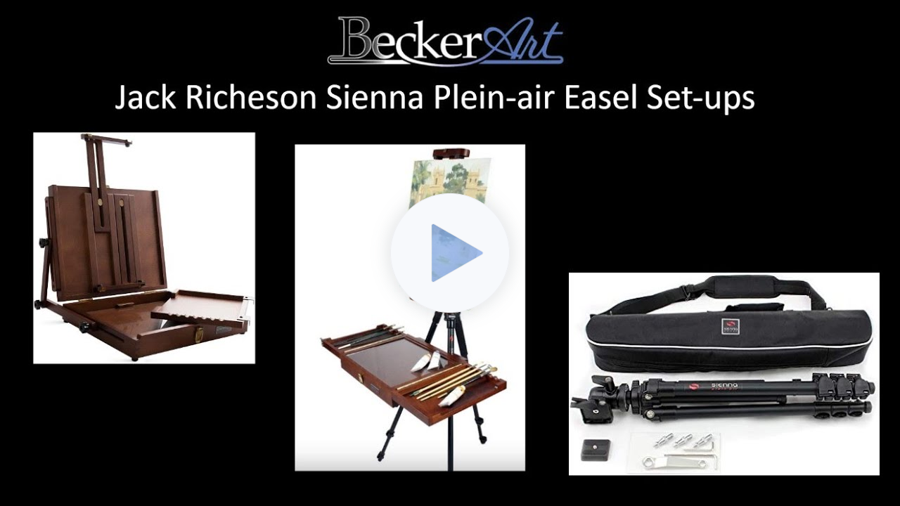 BeckerArt Review of the Sienna Jack Richeson Plein-air Easels