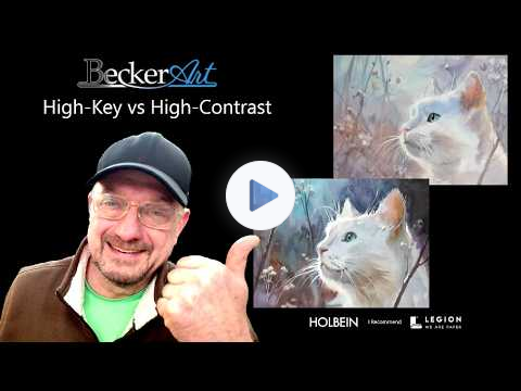 High Key vs High Contrast Watercolor | The Secret to Light, Mood & Drama in Your Paintings