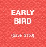 Early Bird Discount